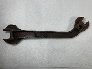 Vintage Unique Combination Wrench  N.C. 12.5" Open Box Ended 1 1/8" , 3/4" - Picture 1 of 12