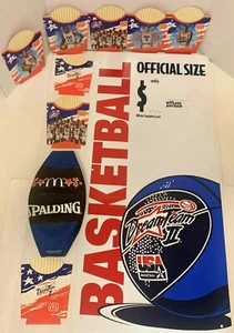 93 Olympic Dream Team 2 McDonald's Display - Basketball - Fry Sleeves W/Players - Picture 1 of 12