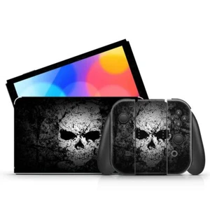 Shadow Skull Skin Sticker Wrap to Cover Switch or OLED Made in Australia - Picture 1 of 4
