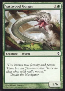 4X VASTWOOD GORGER 192/249 ZENDIKAR MTG MAGIC NM X4 (yourdeckbuilder) - Picture 1 of 1