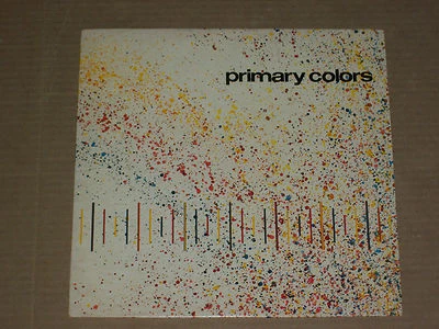 PRIMARY COLORS minimal synth pop  4-song 12" EP la peste boston private press Foto 1 de 3