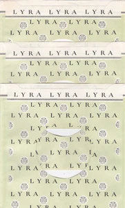 LYRA X 3-COMPANY RECORDS SLEEVES-GREEK -   ORIGINAL EX/NM - Imagen 1 de 2