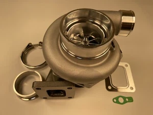 for T4 Flange 0.82 A/R V-Band .70 Dual Ball Bearing Turbocharger GTX3582R GT35 - Bild 1 von 24