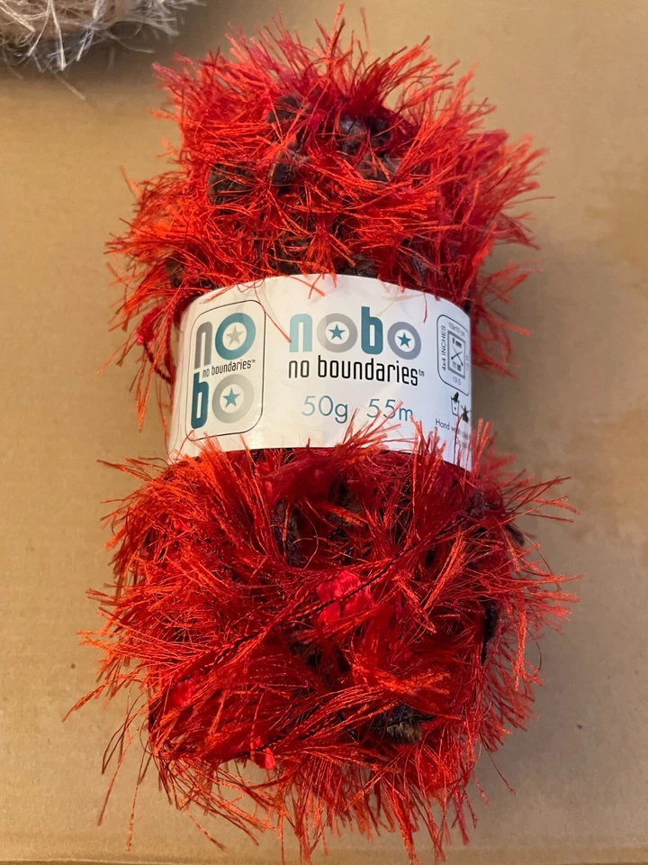 NOBO Sin Límites Hilado JESSICA - 50g 55m Pestañas Slub Piel Foto 1 de 1