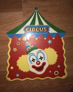 Clown Sign For Circus Very Rare With Louis Vuitton Star Eyes - Picture 1 of 1