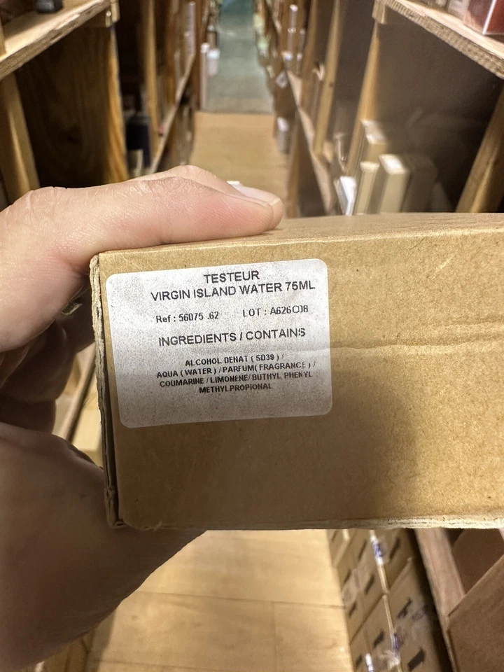 VIRGIN ISLAND WATER EDP 2,5 OZ/75 ML CREDO VINTAGE LOTE RARO/BÓVEDA **A626C08** Foto 1 de 1