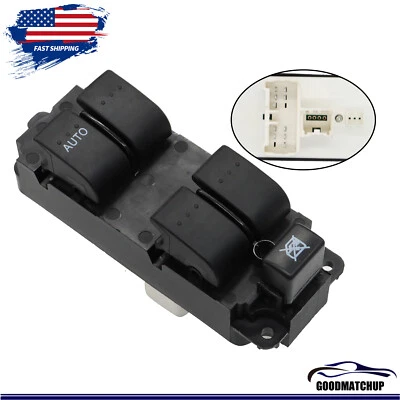 Interruptor de alimentación de puerta de ventana lateral del conductor maestro para Mazda 3 04-09 Mazda3 Sport 2009 Foto 1 de 4