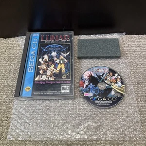 Lunar: The Silver (Sega CD, 1993) Complete CIB Tested & Working W/ Registration - Picture 1 of 16