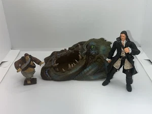 Pirates Of The Caribbean Zizzle Figure Bundle With Kraken Toy Collectable Disney - Picture 1 of 16