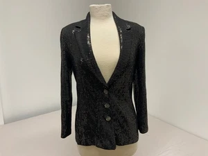 St. John Strick Glitzer Abend Jacke, Vintage, (SR35) - Bild 1 von 13