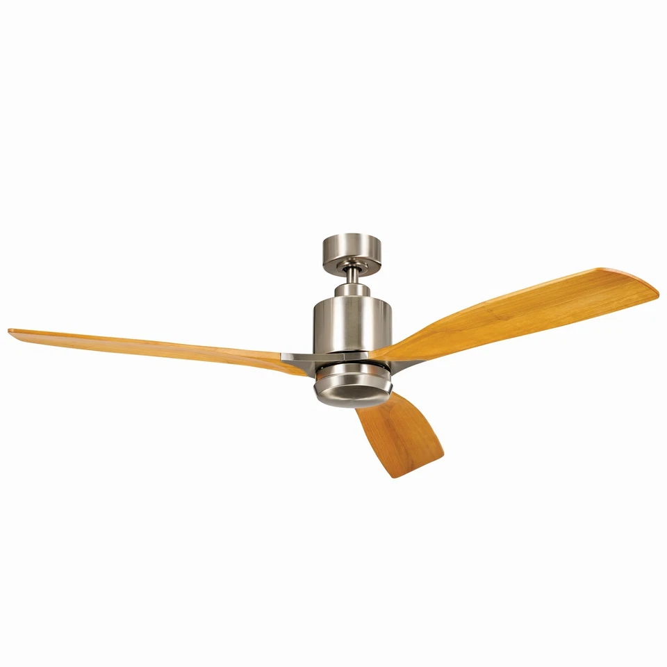 Brushed Stainless Steel 60"Ceiling Fan from the Ridley II Collection - Image 1 of 1