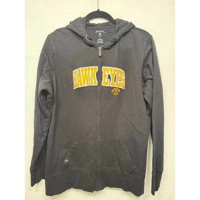 Sudadera con Capucha Iowa Hawkeyes Cremallera Completa, Talla XXL Foto 1 de 4