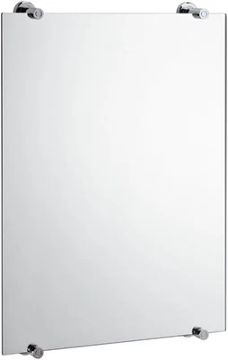 Gatco 1561 Latitude II Fixed Mounted Minimalist Frameless 32"L x 22"W, Chrome  - Image 1 of 4