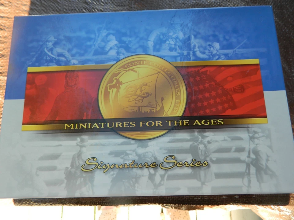 CONTI- Soldados ACW Antietam Signature Serie 6 Unión Figuras y Conjunto Base #57113 Foto 1 de 4