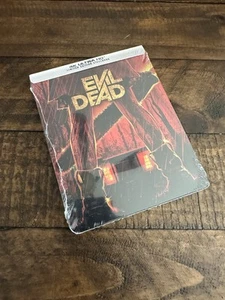 Evil Dead Limited Edition Steelbook 4K Ultra HD Theatrical & Unrated New - Picture 1 of 2
