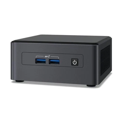 Intel BXNUC11TNHi3 Mini PC i3 1115G4 @4.10GHz 8GB RAM DDR4 256GB SSD Windows 10 - Image 1 of 4