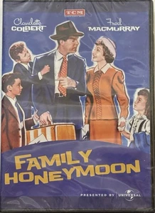Family Honeymoon (DVD, 1949) Claudette Colbert Fred MacMurray NEW Sealed - Imagen 1 de 2