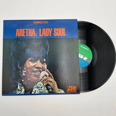 Aretha Franklin Lady Soul LP 1968 Atlantic SD 8176 Stereo Soul R&B Classic - Image 1 of 4