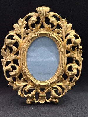 ANTIQUE BRONZE PICTURE FRAME (9/3/4 " X 11 3/4 ") - Image 1 of 4