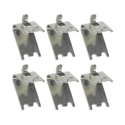  6 Pcs Cooler Shelf Support Clip Per Ripiano Frigorifero Porta Scaffale Del - Immagine 1 di 4