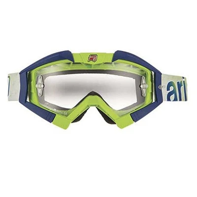 Gafas Ariete MX Riding Crows azul lima OTG lentes transparentes 13950-LA15 Foto 1 de 2
