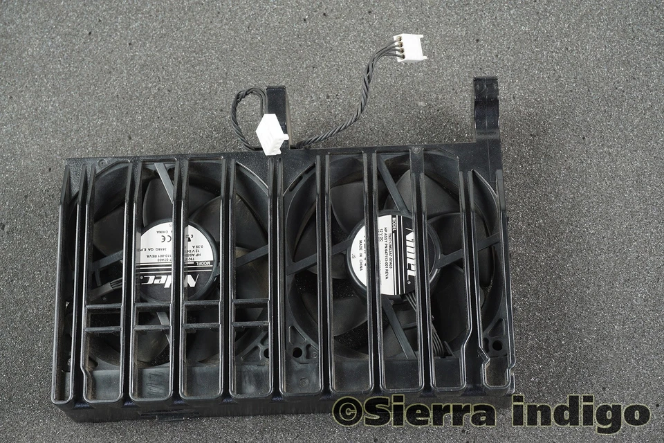 HP 530551-002 Z820 Z840 Dual Fan Assembly 647113-001 - Image 1 of 1