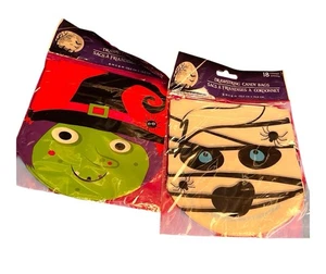 36~Halloween Drawstring Candy Treat Bags Witch  6 IN X 6 IN (15.2 CM x 15.2 CM) - Picture 1 of 4