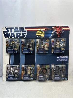 Star Wars Clone Wars Bonus Value 8 Pack 3.75” Figuras Nuevo Comandante Cody Cw7 Foto 1 de 4