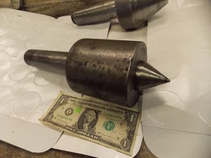 MT5 Standard Nose Live Center 5 Morse Taper point to 1.7 inch 75 Degree Smooth - Picture 1 of 7