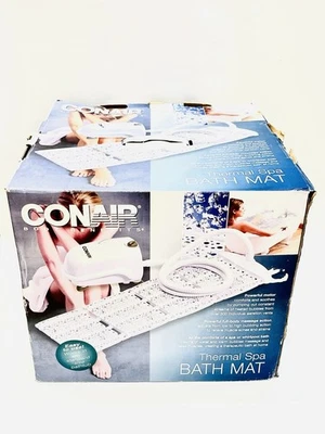 Alfombra térmica de baño spa masajeador de burbujas Conair Body Benefits MBTS3, NUEVO DE STOCK Foto 1 de 4