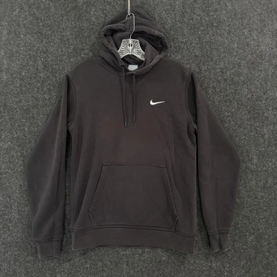 Sudadera con Capucha Nike Para Hombre Mediana Negra Polar Pullover Sudadera Atlética 826433-010 Foto 1 de 4