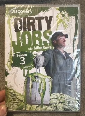 Dirty Jobs With Mike Rowe Season 3 Sealed (DVD 2008 Discovery 3-Disc Set) OOP - Image 1 of 2