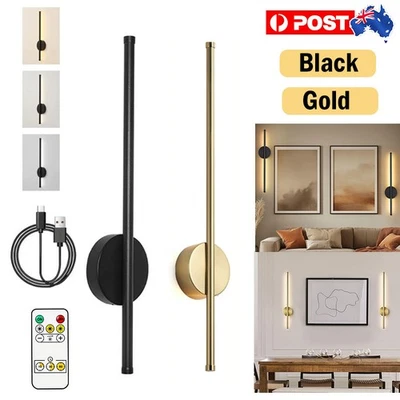 Rechargeable Battery Magnetic Wall Sconces 360° Night Light Lamp For Kitchen NEW - image 1 of 4