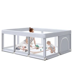Large Baby Playpen 74x50 Inch PlayPen for Babies and Toddlers, Play Yards for... - Picture 1 of 7