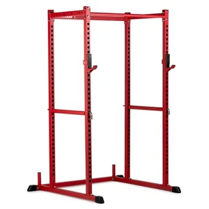 Titan Fitness T-2 Series Tall 83" Red Power Rack, 850 LB Rackable Capacity - Picture 1 of 7