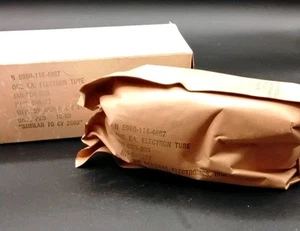 JAN CDR 809 ELECTRON TUBE GENERAL ELECTRONICS (NOS) 10/60 ORIGINAL BOX SEALED - Zdjęcie 1 z 4