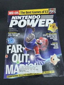 Nintendo Power Magazine #220 October 2007 Super Mario Galaxy Sonic W/ Poster - Picture 1 of 3