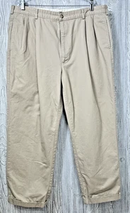 Pantalones Polo Ralph Lauren Hammond para hombre 40x30 (medidas 39x28) chinos plisados con puños - Imagen 1 de 12
