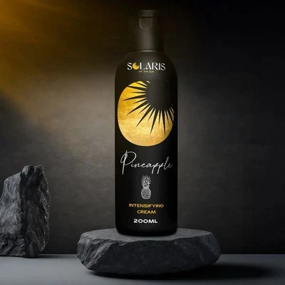 ☀️Solaris Of The Sun PINEAPPLE Intensifying Cream Tan Tanning Accelerator 200ml