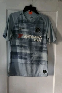 Nike 2018-2019 Chelsea FC Blank Europa Winner Vapor Third Jersey Kit Mens Medium - Picture 1 of 7