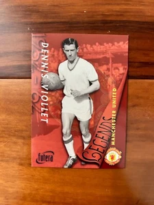 1997 Futera Manchester United Soccer Card DENNIS VIOLET Near Mint - Picture 1 of 1