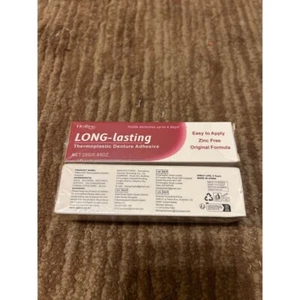 Lot of 2 Oralhoe Denture Adhesive Long-Lasting Thermoplastic Zinc Free Original - Picture 1 of 1