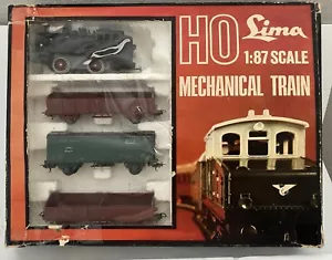 LIMA HO VINTAGE AÑOS 70 STARTER SET CAJA ROJA LOCOMITIVA - Imagen 1 de 6
