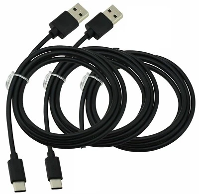 2 X Heavy Duty Long Fast Charge Micro USB Data Power Phone Charger Cable 1M Lead - Image 1 of 2