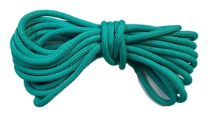 9/16" x 50 ft. Double Braid Polyester yacht braid rope teal - Foto 1 di 1
