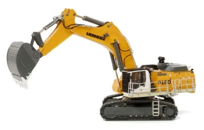Excavadora de orugas WSI 64-2008 Liebherr R9150 - amarilla 1/50 - 2023 fundida a presión sin usar, en caja Foto 1 de 3