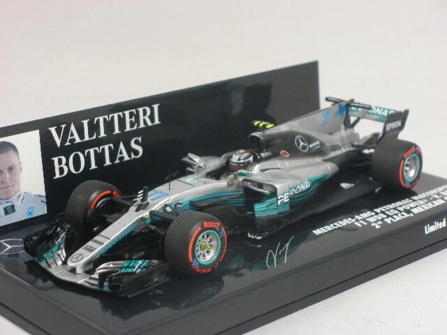 Minichamps Mercedes W08 #77 Valtteri Bottas Mexican GP 2017 1/43 410171877