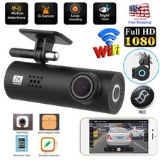 New listing
1080P Hd Wifi Dash Cam Car Dvr Camera 170° Wide Angle Video Recorder G-sensor Us