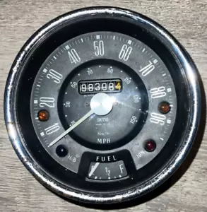 ORIGINAL CLASSIC SMITHS MORRIS/MINI/AUSTIN SPEEDO & FUEL GAUGE SN4423/04 1408 - Picture 1 of 6