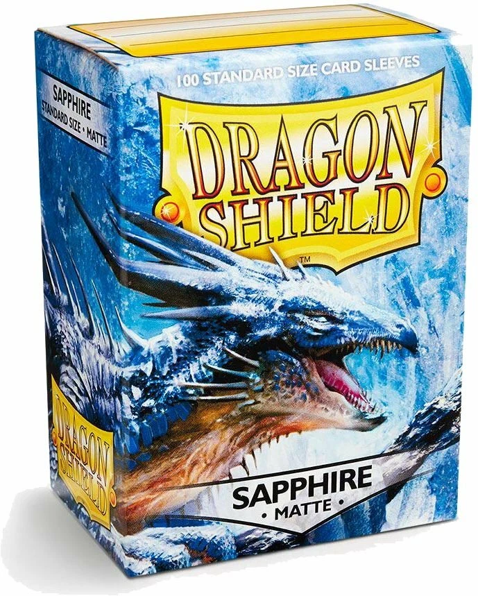 Dragon Shield Sapphire Matte | Standard Size 100 Sleeves